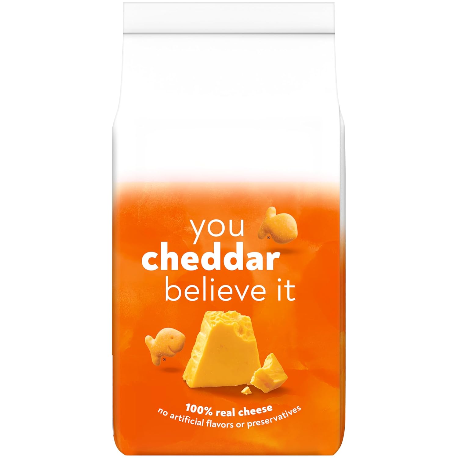 flavor line spanning cheddar, xtra cheddar, colors cheddar, and pretzel