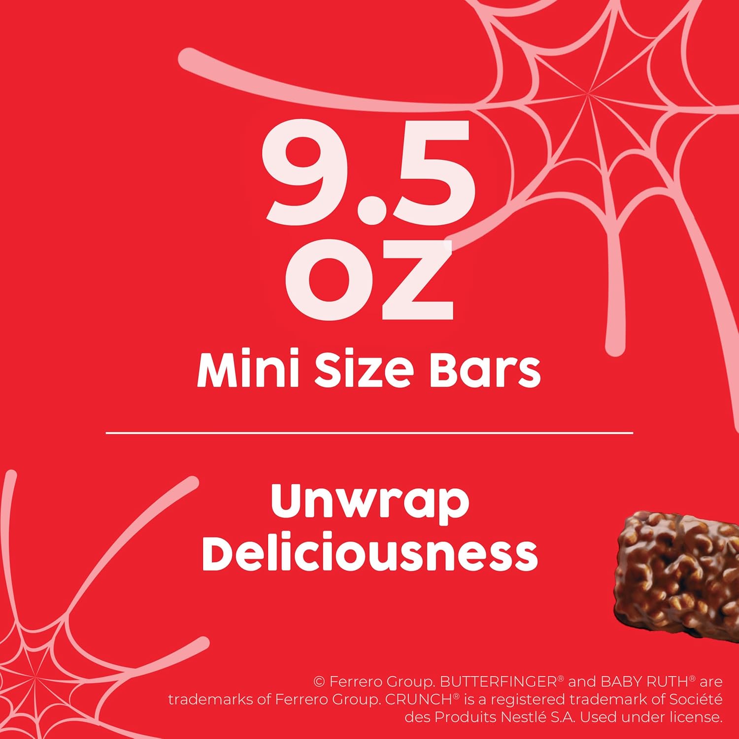 flavor profile covering peanut butter, milk chocolate, crisped rice, caramel, peanuts, and nougat