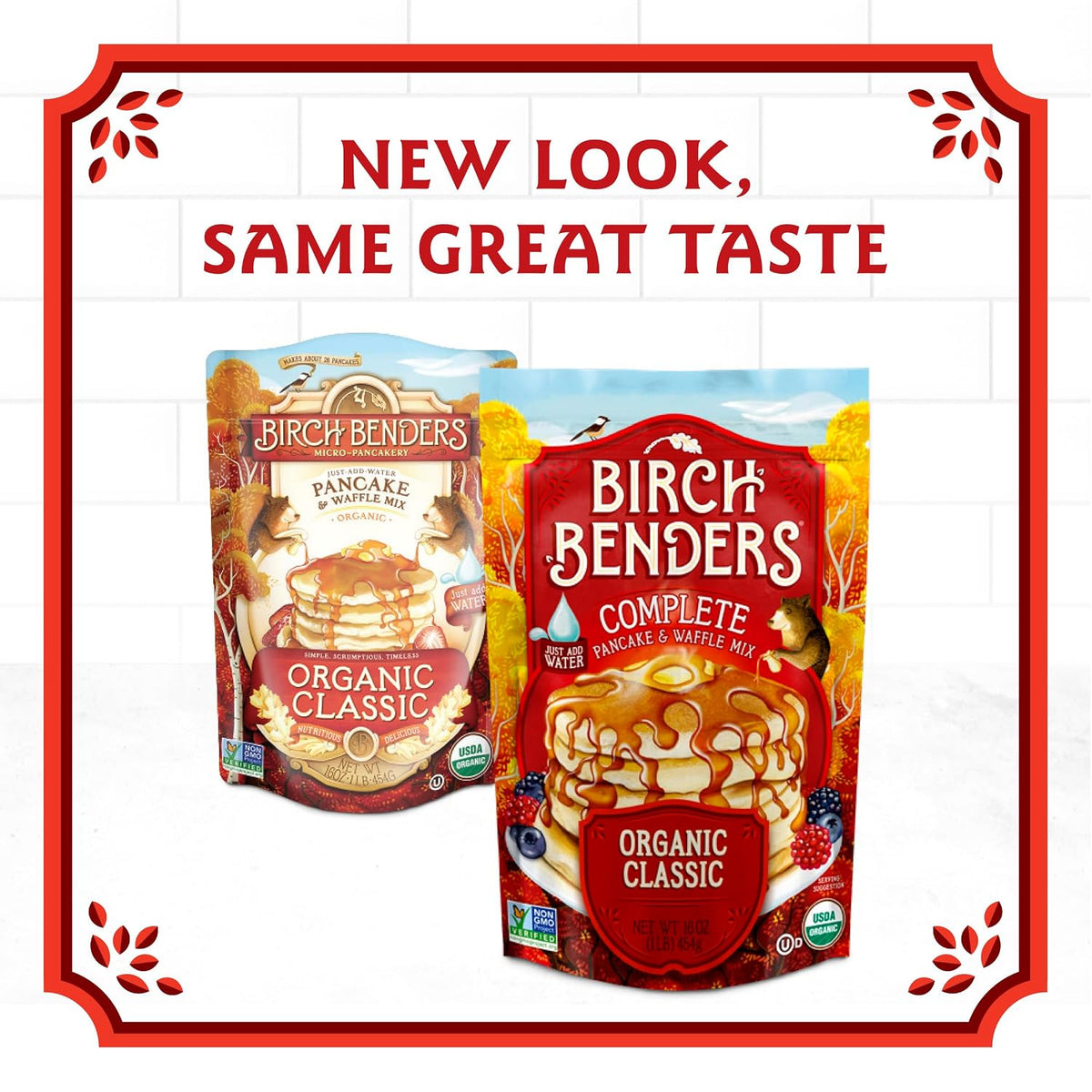 flavor range includes classic, chocolate chip, buttermilk, and confetti