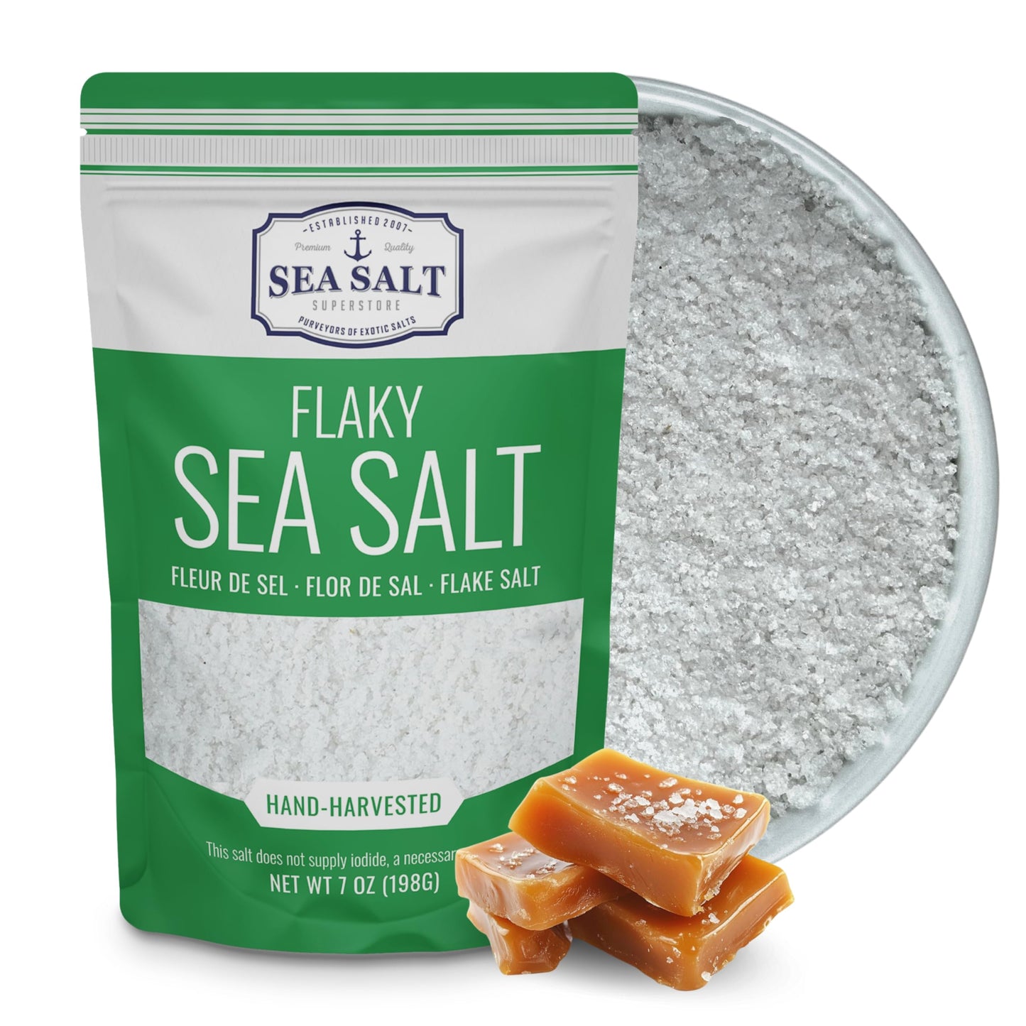 Fleur de Sel - 7 Ounce (Pack of 1)