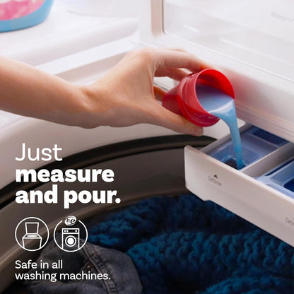 flexible application — fabric softener dispenser drawer or direct agitator pour