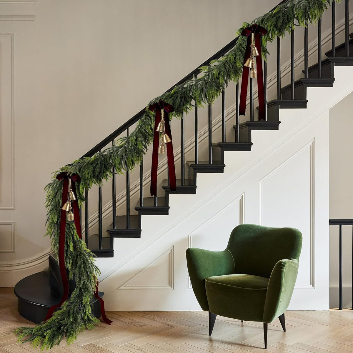 flexible branches hang naturally and can be shaped into customized curves and arrangements