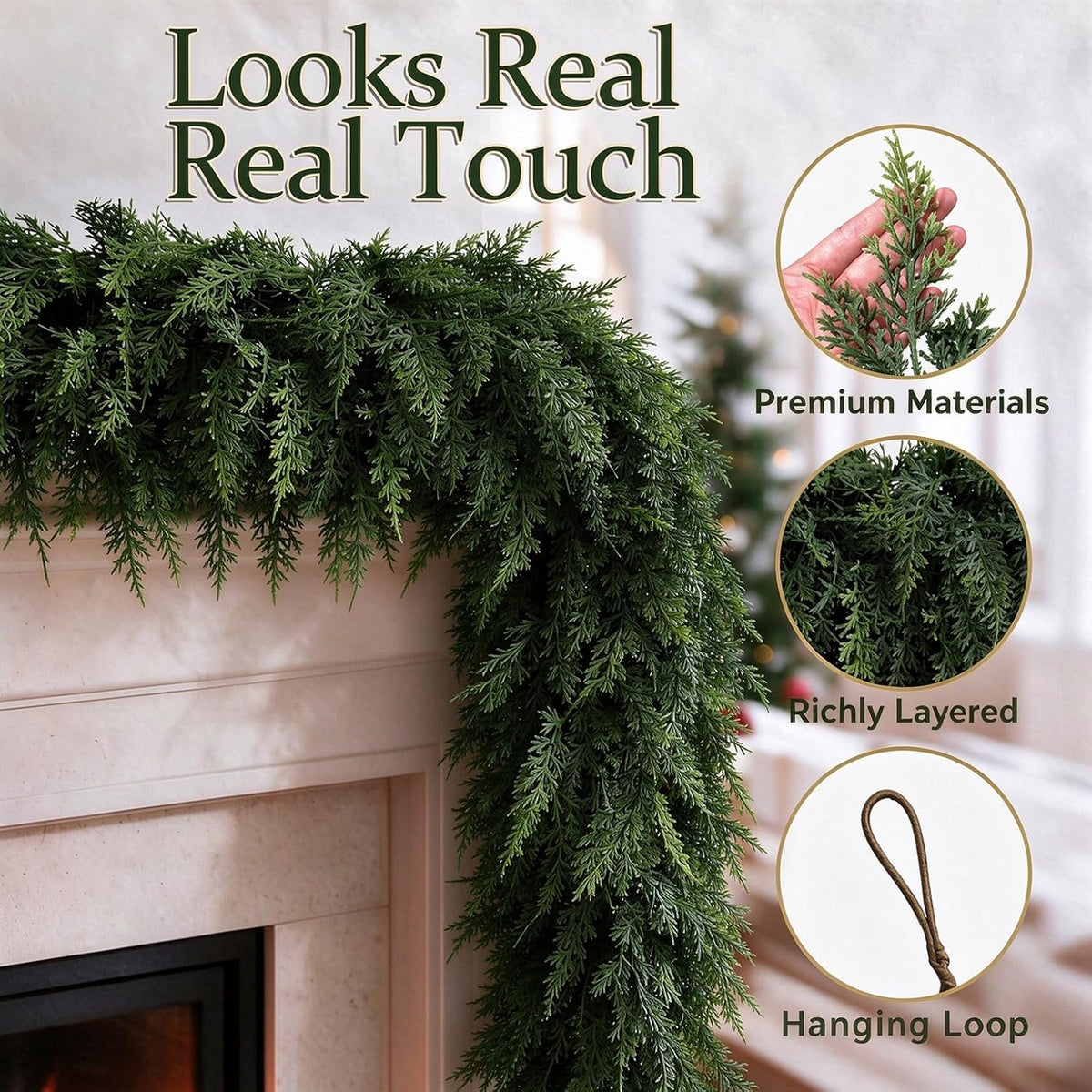 flexible branches that are easy to bend and shape