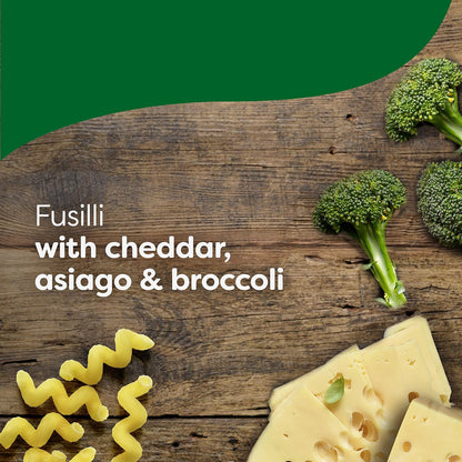 flexible serving size of approximately 4.2-4.6 oz per pouch, suitable as a side or main