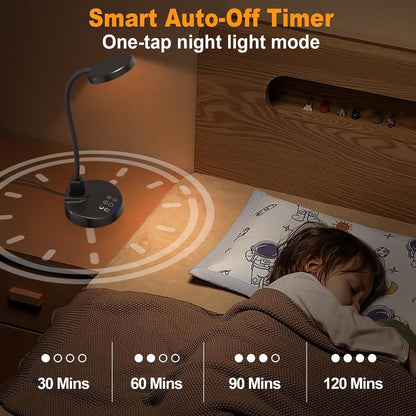 flexible silicone 360° gooseneck for precise light placement