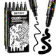 Black - 1 Count (Pack of 6)