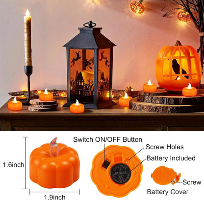 flickering amber warm yellow led flame simulation