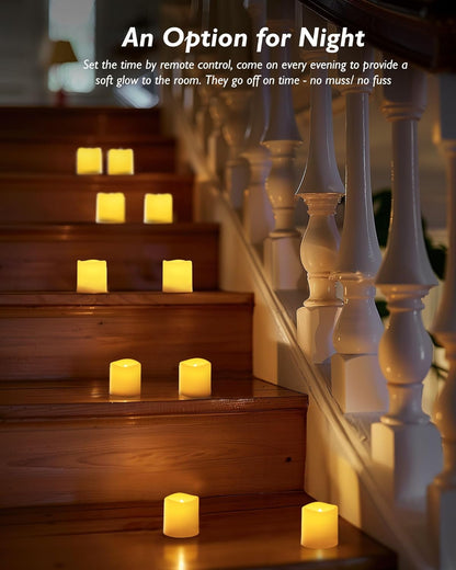 flickering warm white led mimicking real flame