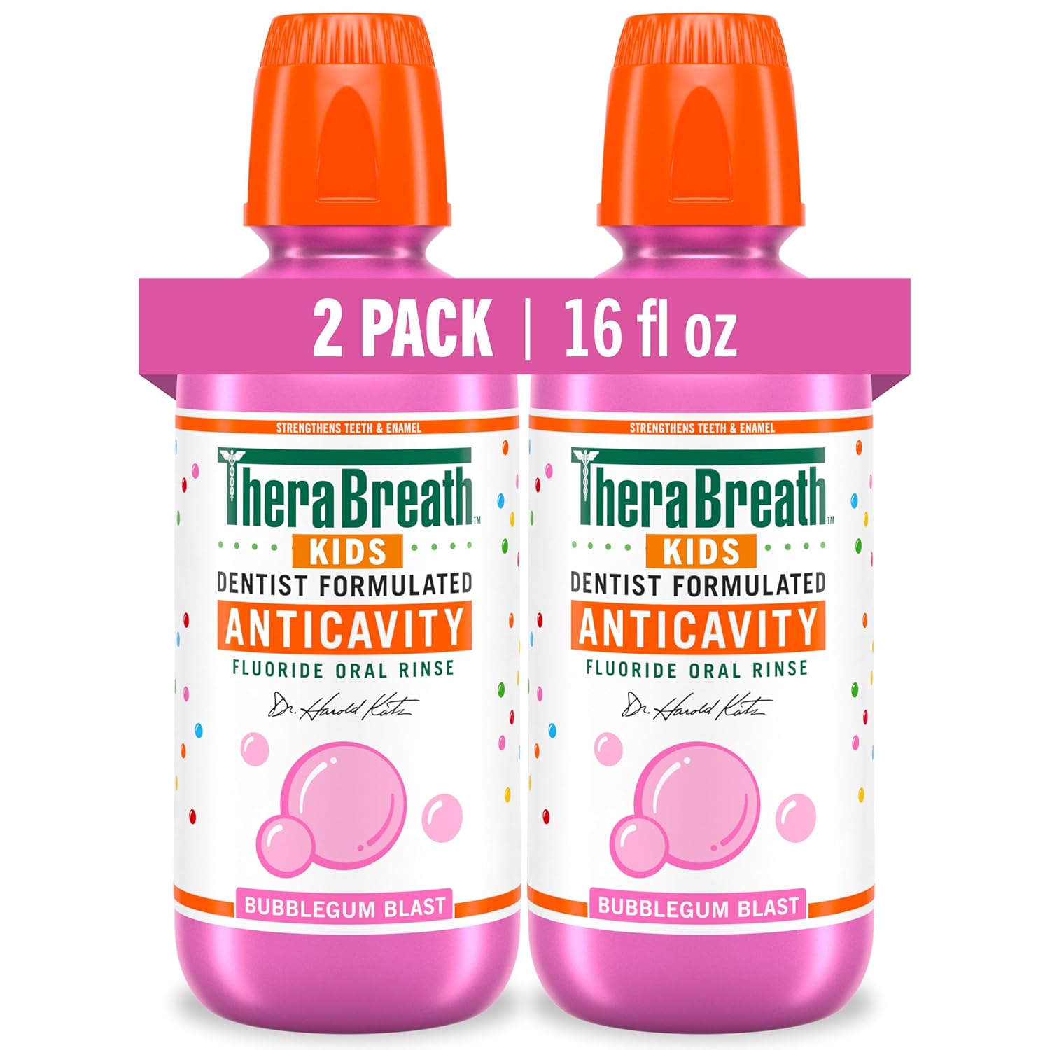 fluoride formulation that strengthens teeth and enamel while preventing cavities