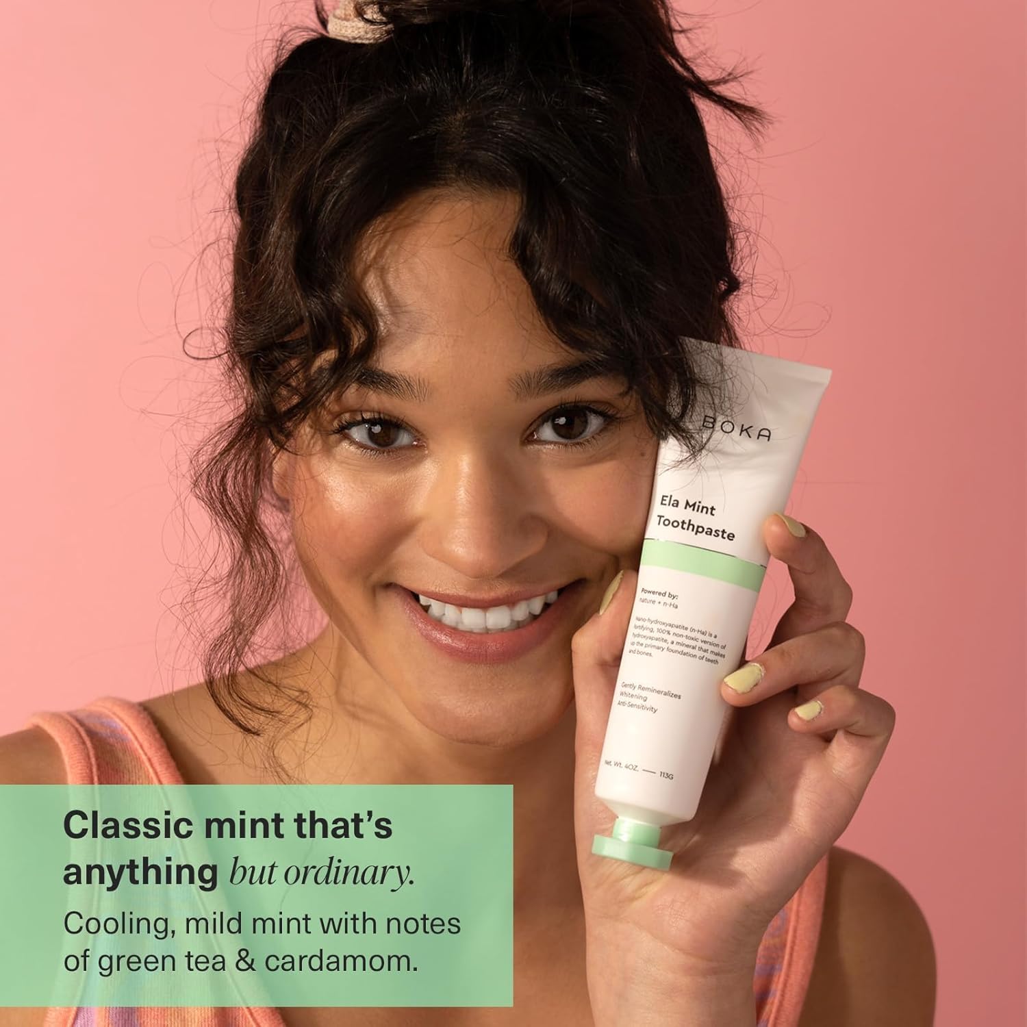 fluoride-free formula suitable for daily use