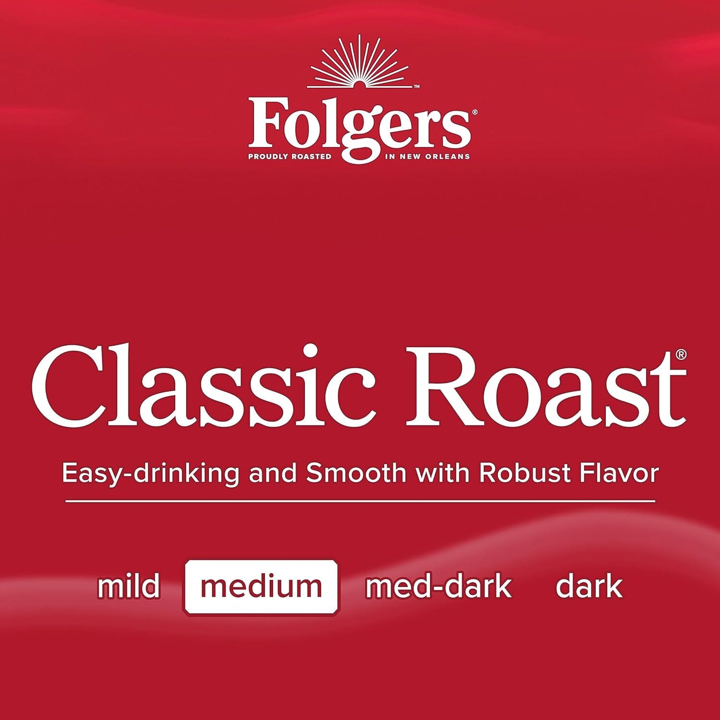 Folgers Classic Roast Instant Coffee – Office Desk Brew for Fast Morning Focus, No Equipment Needed