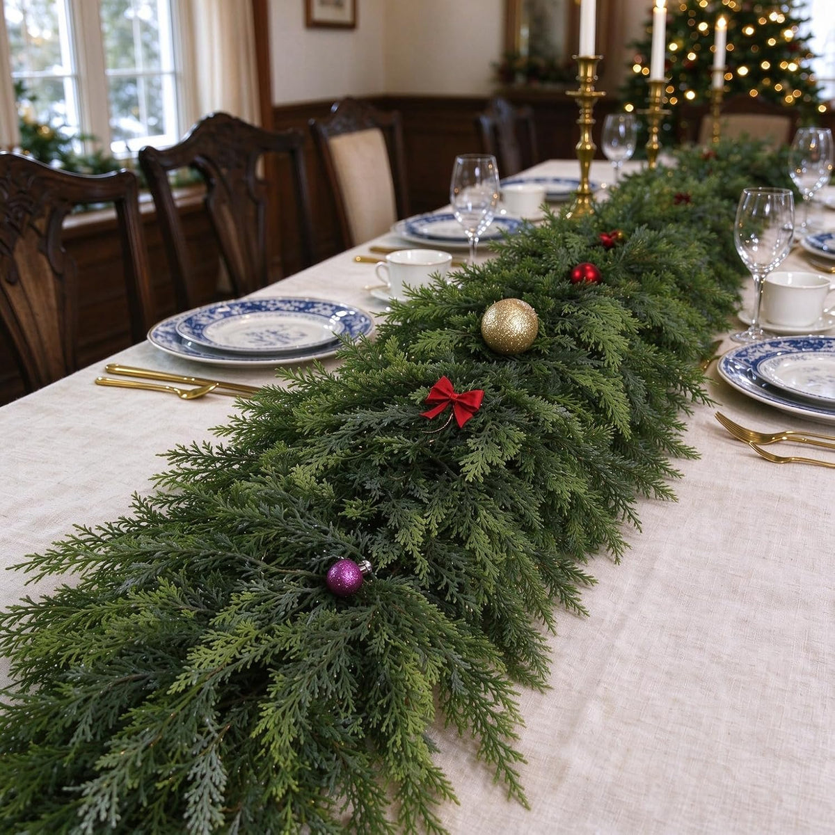 foliage-style variations in cedar and norfolk