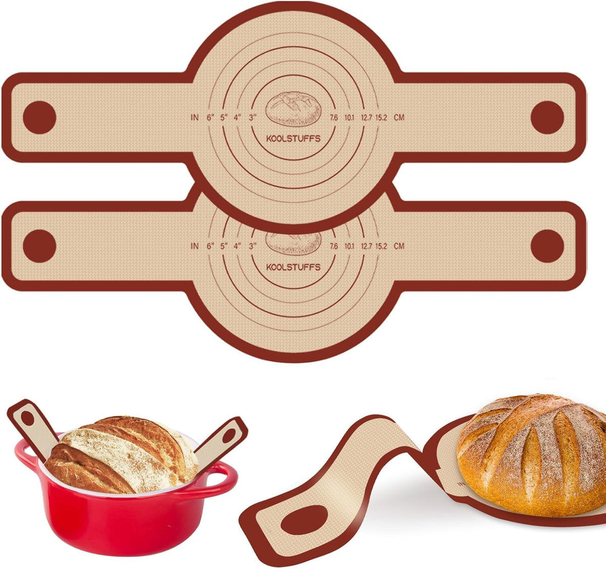 food-grade bpa-free silicone construction, tear-resistant and flexible