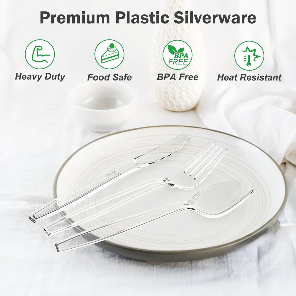 food-grade polystyrene construction that is bpa-free and toxin-free