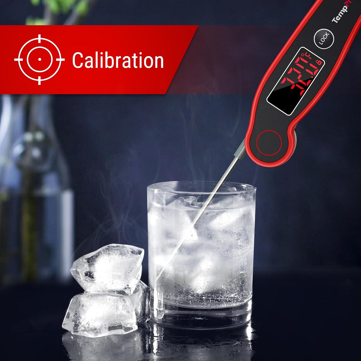 TempPro TempSwift Waterproof Food Thermometer for Smoke-Free, Hands-Off Temperature Checks