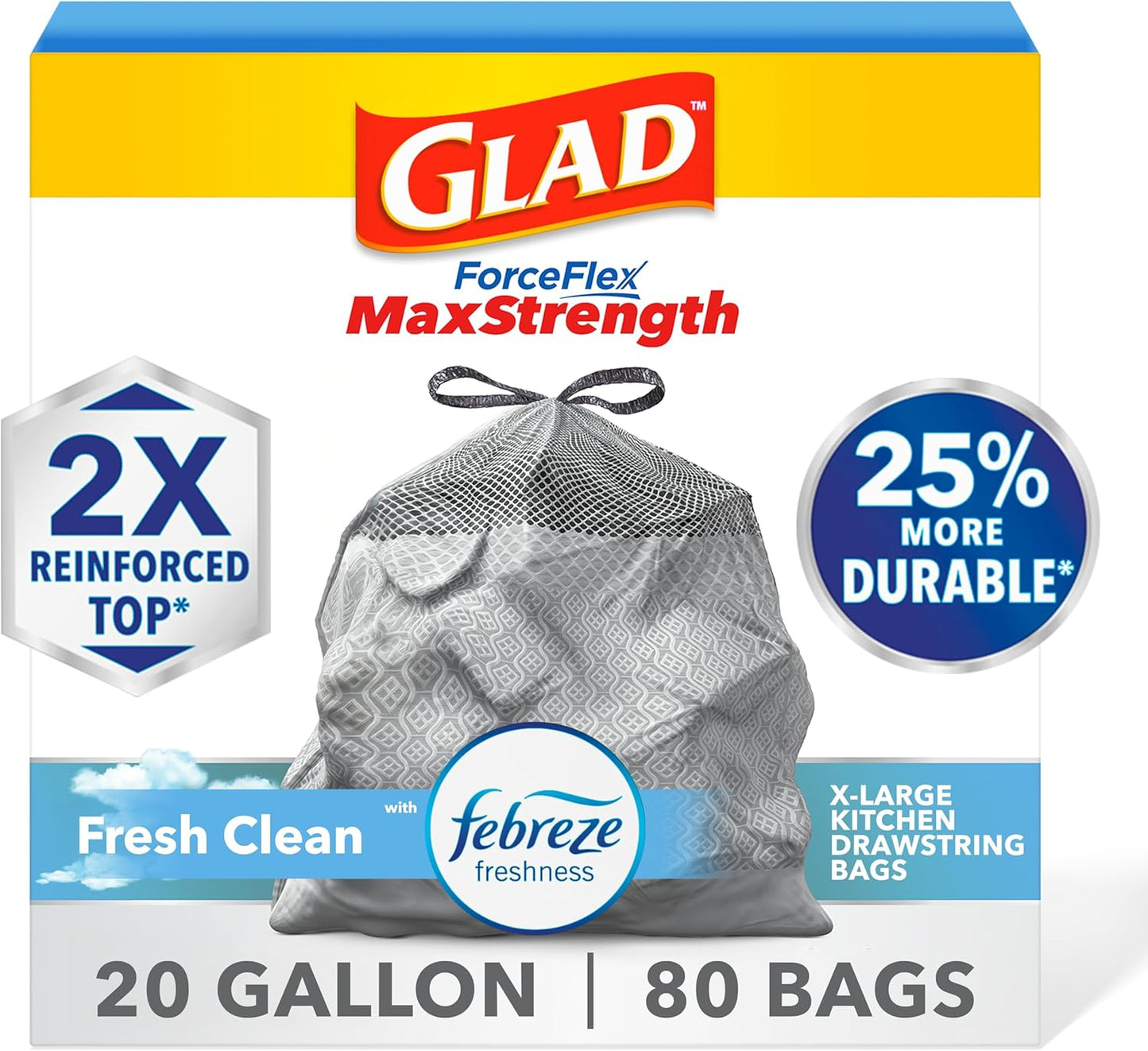 forceflex maxstrength technology with double side seams and dual-layer construction
