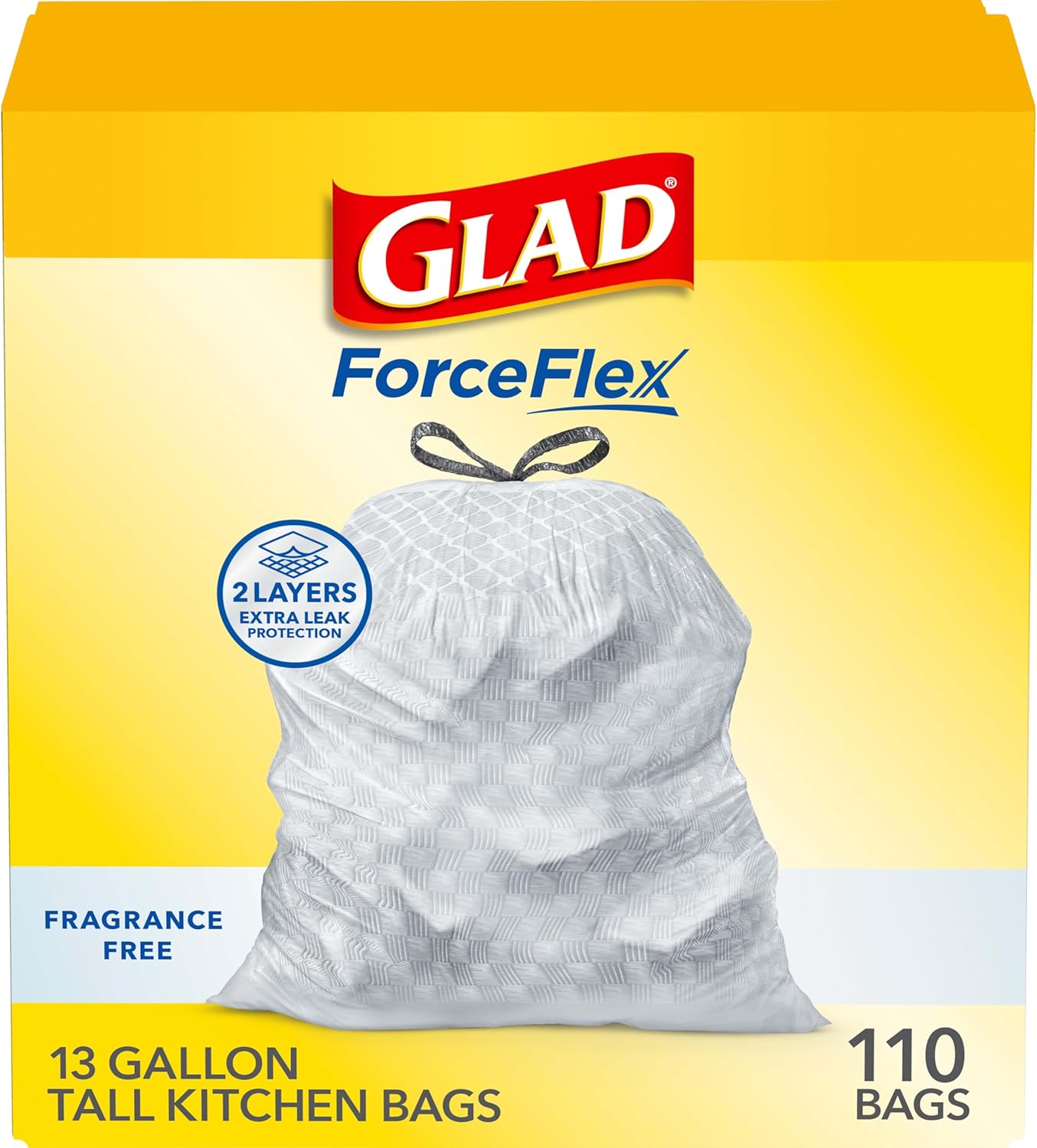forceflex technology that expands around sharp edges and heavy loads without tearing