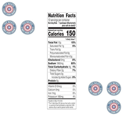 fortified with 8% vitamin e, 20% phosphorus, and 25% magnesium