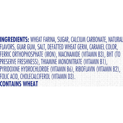 fortified with iron, calcium, vitamin d, and 6 essential vitamins