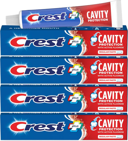 four 8.2 oz tubes per pack (32.8 oz total)