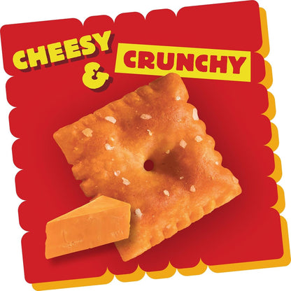 four flavor variants available: original, extra toasty, extra cheesy, and hot and spicy