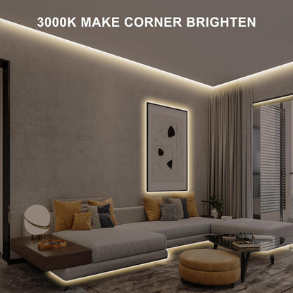 four selectable color temperatures across the product line: 2700k, 3000k, 4000k, and 6500k