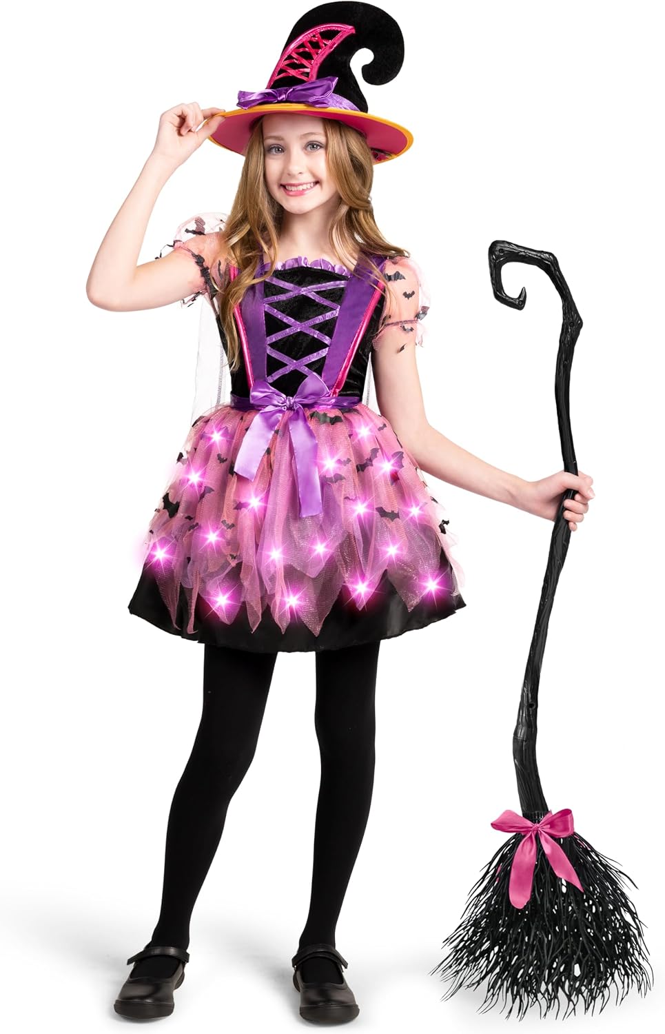 four size options: toddler (3-4 yrs), small (5-7 yrs), medium (8-10 yrs), large (10-12 yrs)
