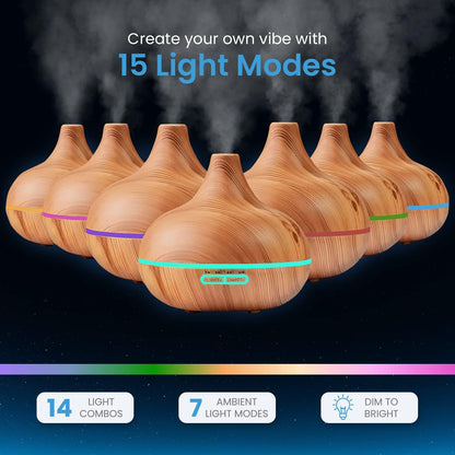 four timer settings (1h, 3h, 6h) plus automatic low-water shut-off sensor