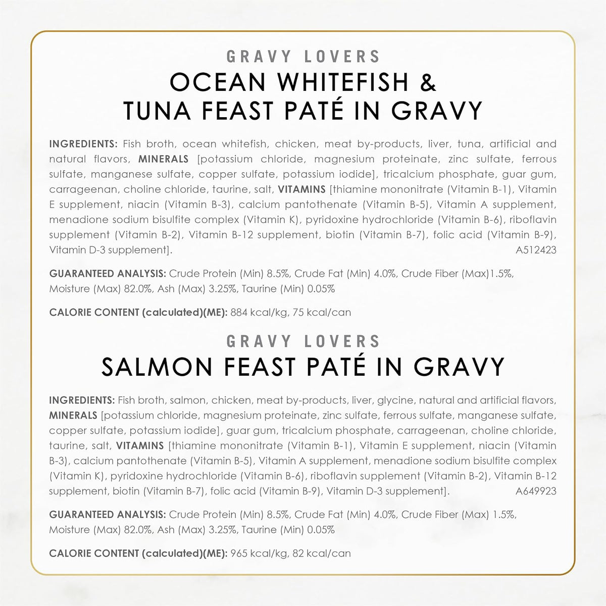 Purina Fancy Feast Gravy Lovers – Savory Multi-Flavor Wet Food for a Balanced Feeding Routine