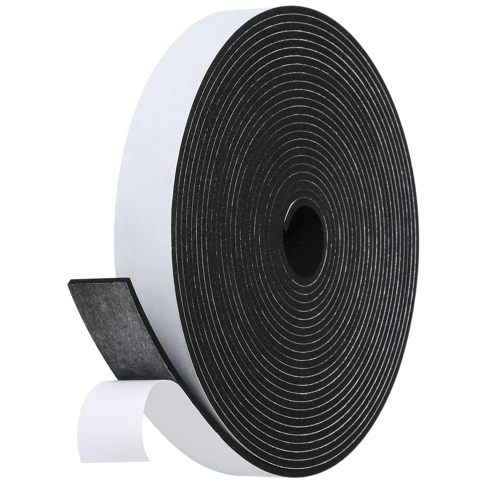 Fowong High Density Foam Tape – Worry-Free Weatherproofing for Bedrooms and Playrooms, 16ft Non-Toxic Insulation