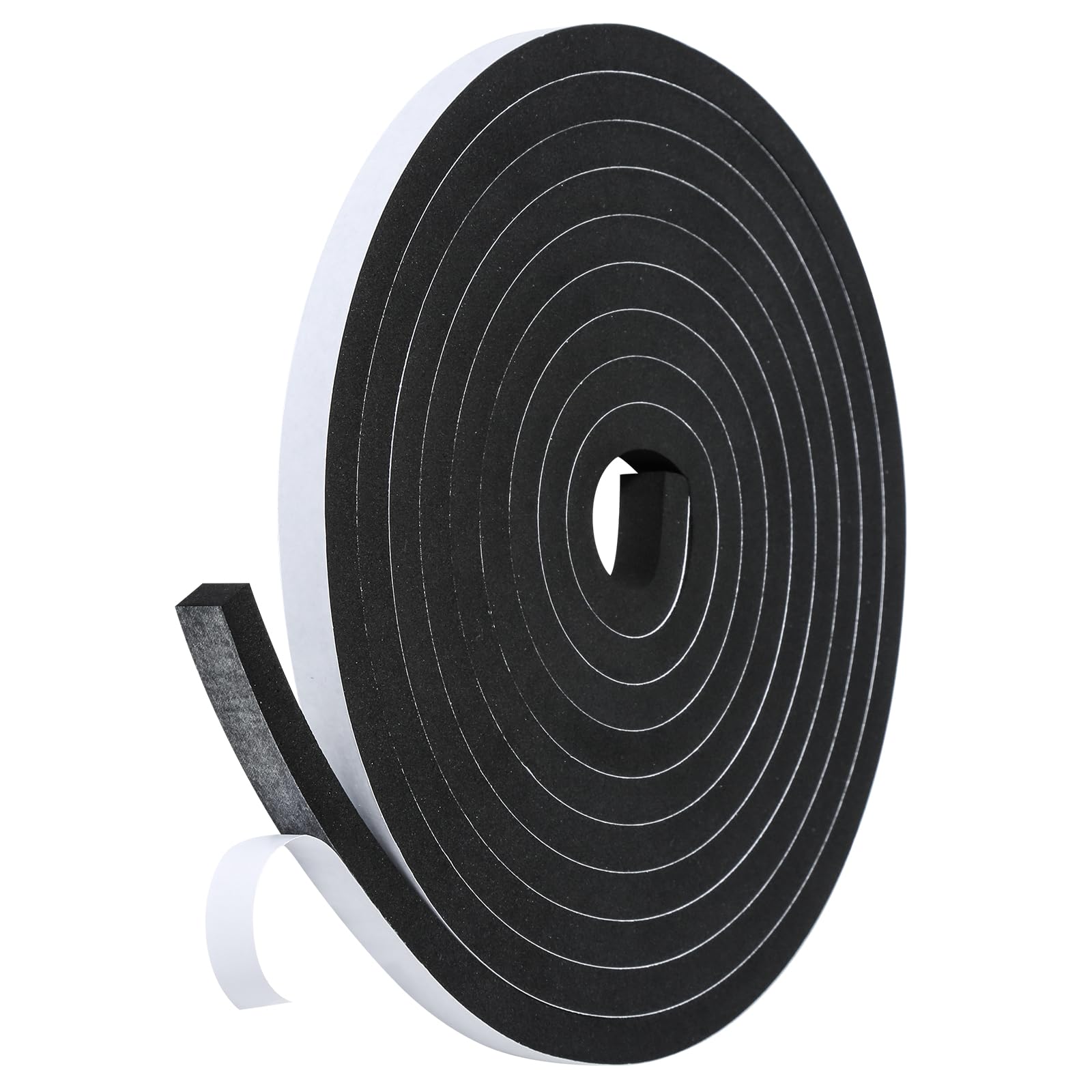 Fowong High Density Foam Tape – Worry-Free Weatherproofing for Bedrooms and Playrooms, 16ft Non-Toxic Insulation