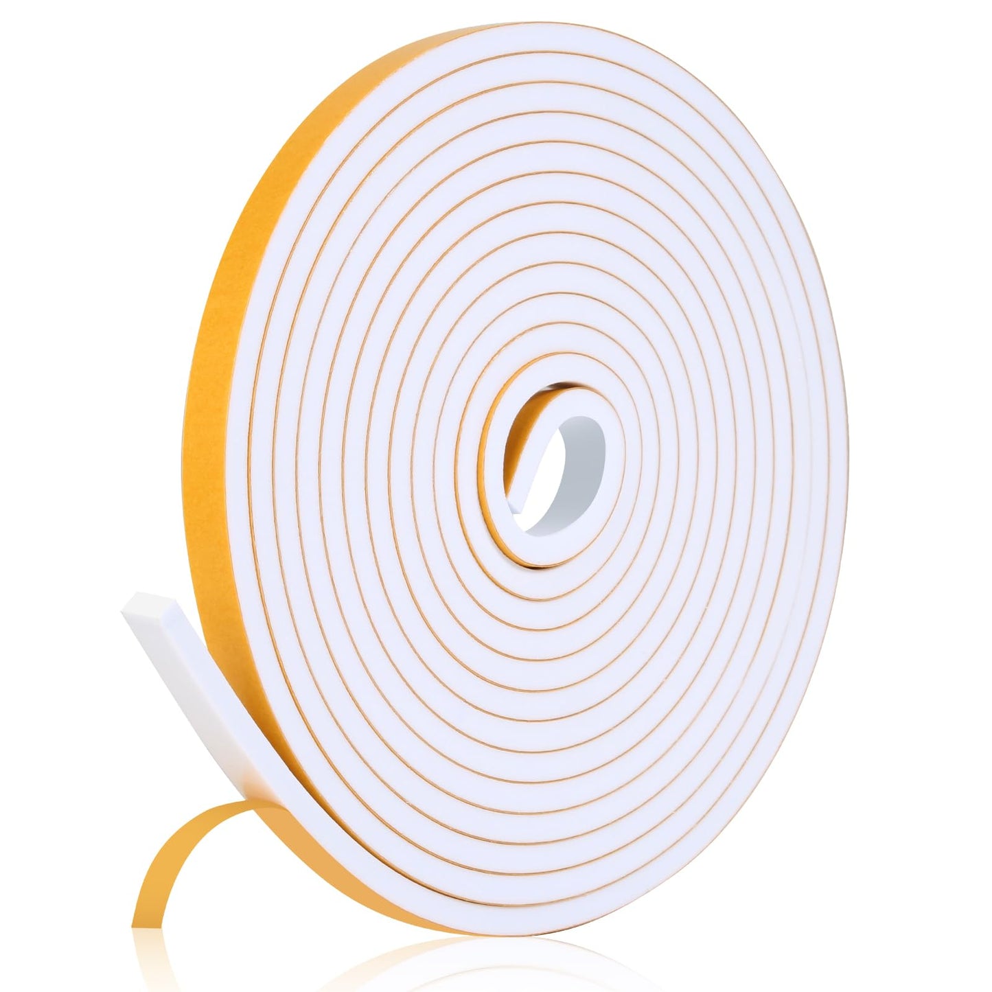 Fowong High Density Foam Tape – Worry-Free Weatherproofing for Bedrooms and Playrooms, 16ft Non-Toxic Insulation