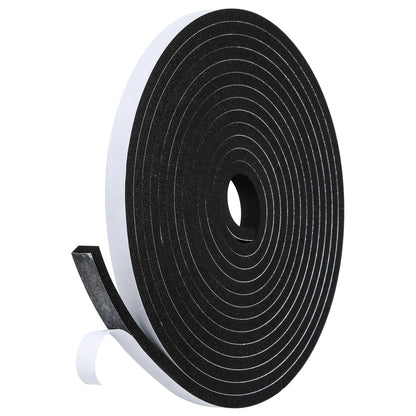 Fowong High Density Foam Tape – Worry-Free Weatherproofing for Bedrooms and Playrooms, 16ft Non-Toxic Insulation
