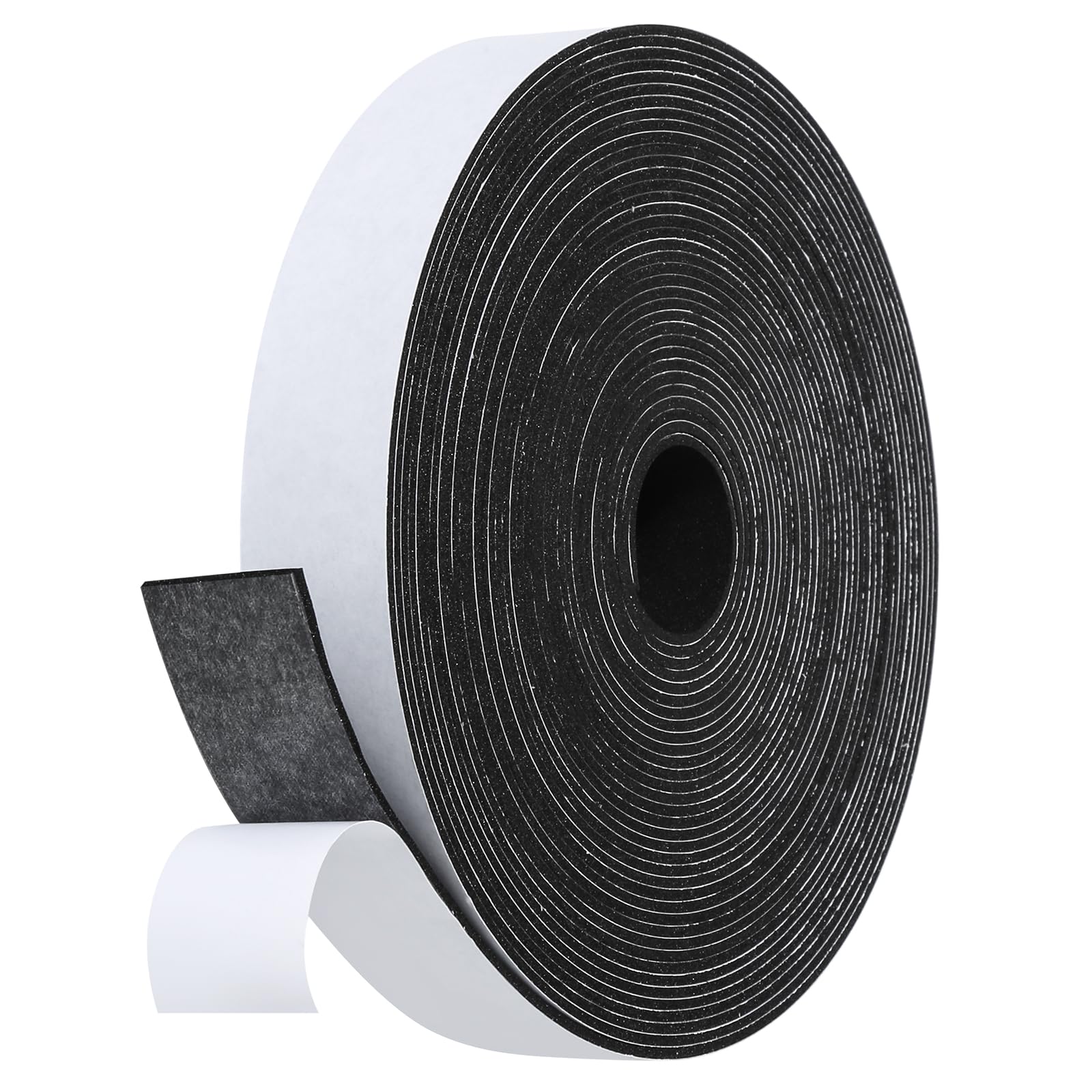Fowong High Density Foam Tape – Worry-Free Weatherproofing for Bedrooms and Playrooms, 16ft Non-Toxic Insulation
