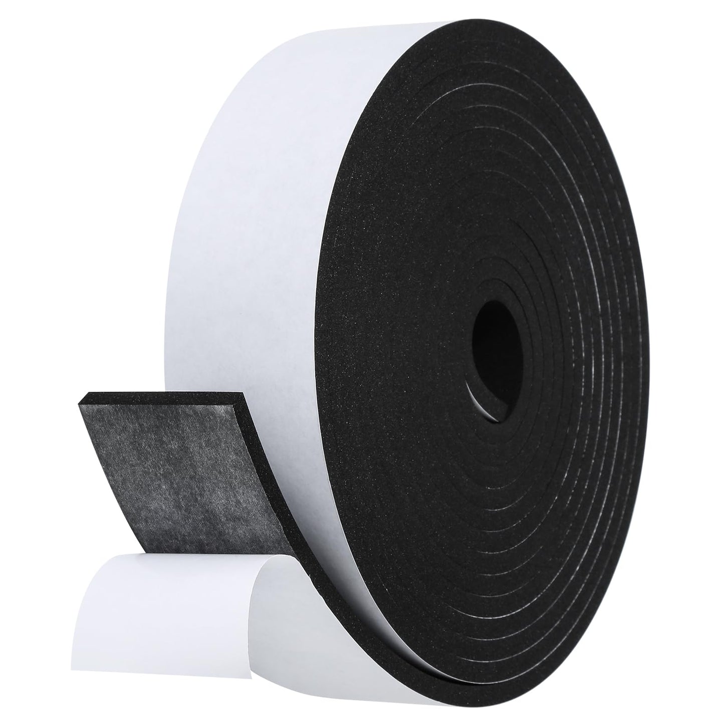 Fowong High Density Foam Tape – Worry-Free Weatherproofing for Bedrooms and Playrooms, 16ft Non-Toxic Insulation