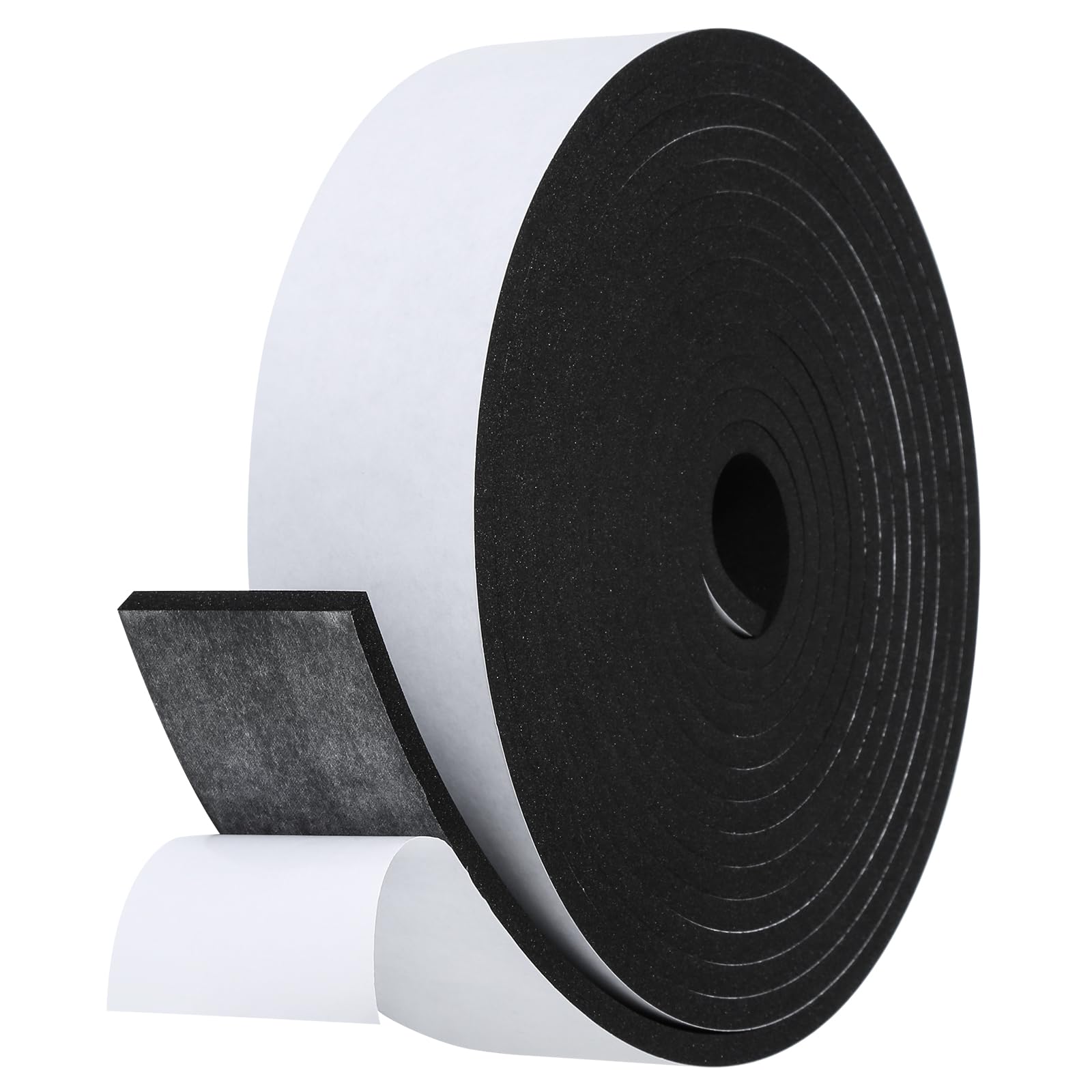 Fowong High Density Foam Tape – Worry-Free Weatherproofing for Bedrooms and Playrooms, 16ft Non-Toxic Insulation