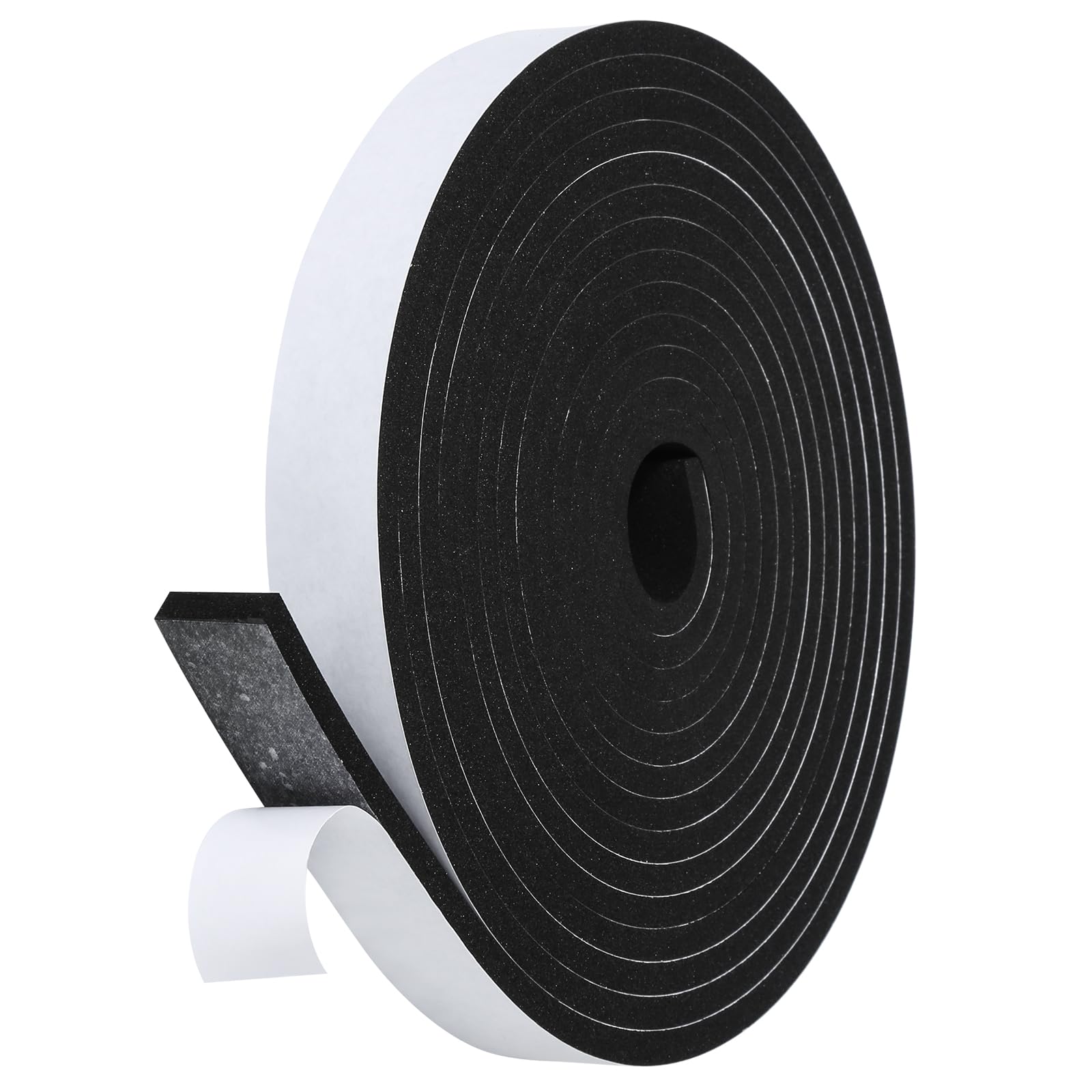 Fowong High Density Foam Tape – Worry-Free Weatherproofing for Bedrooms and Playrooms, 16ft Non-Toxic Insulation