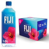 FIJI Natural Artesian Water – Elegant Hydration Gift for Birthdays, Housewarmings, and Holidays, 1L 12-Pack