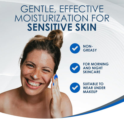 fragrance-free, dye-free, lanolin-free, paraben-free, and formaldehyde releaser-free formulation