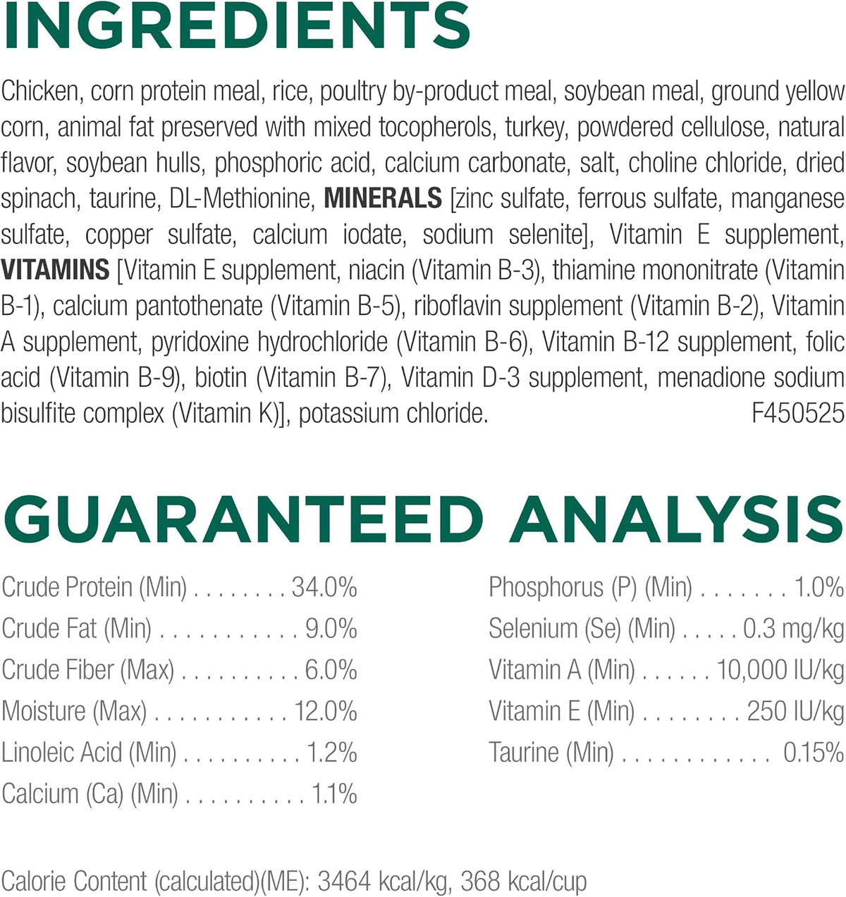 free from artificial colors, flavors, and preservatives