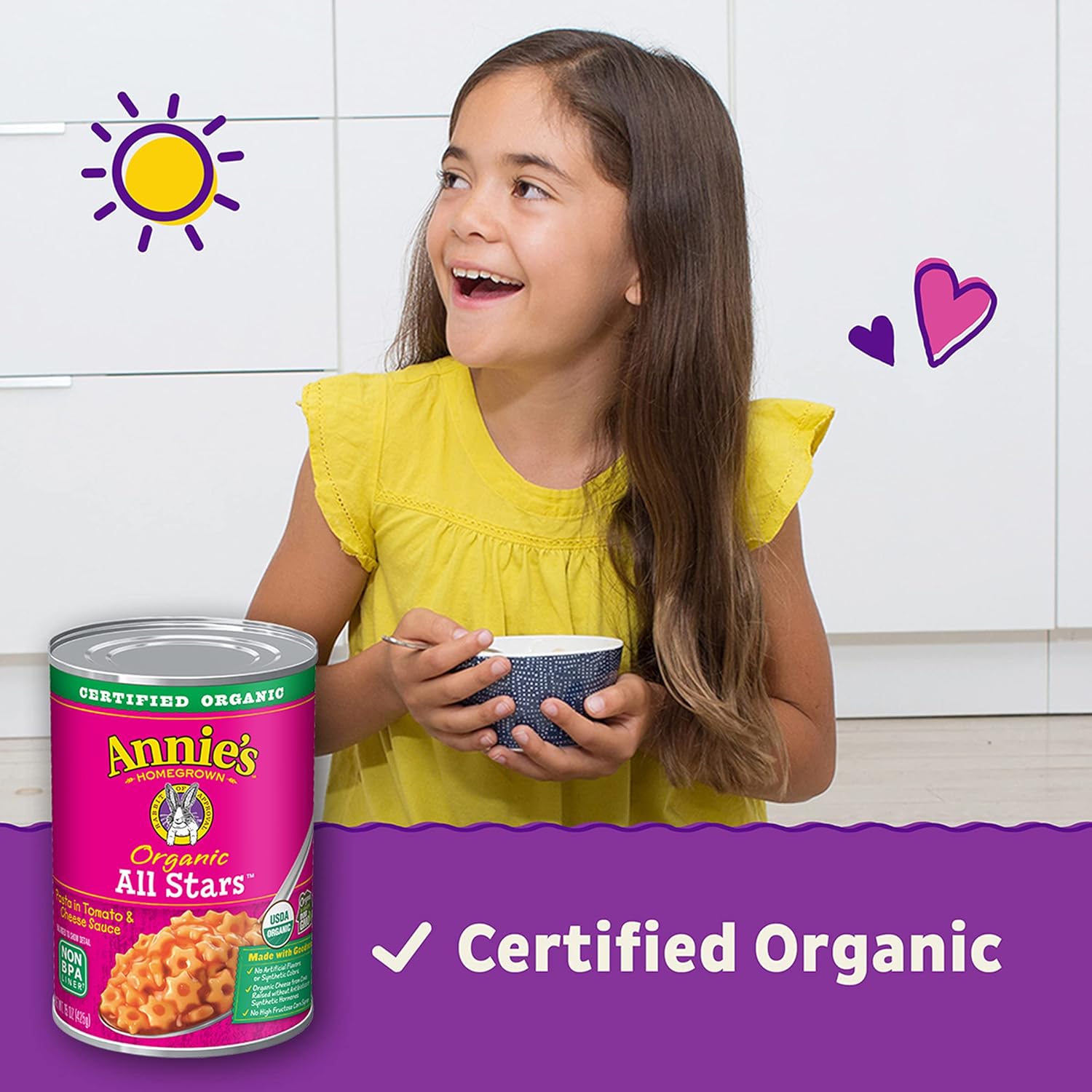 free from artificial flavors and synthetic colors
