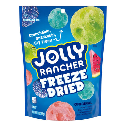 freeze-drying process creates crispy, airy, melt-in-your-mouth crunch