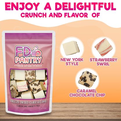 Crunchy Freeze Dried Ice Cream Sandwich Pieces – Kid-Friendly Road Trip Snack for Backseat Riders
