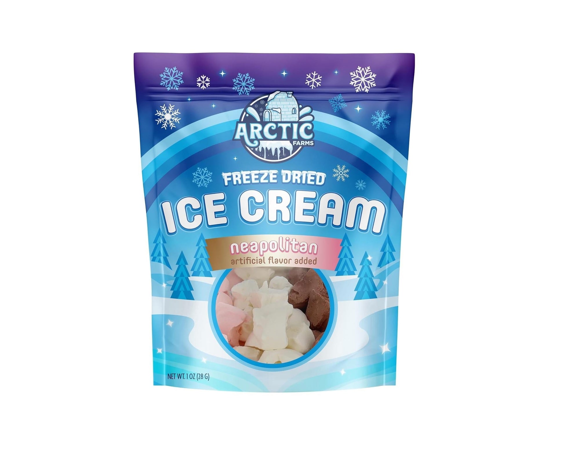 freeze-drying process that removes moisture so the product stays solid at room temperature
