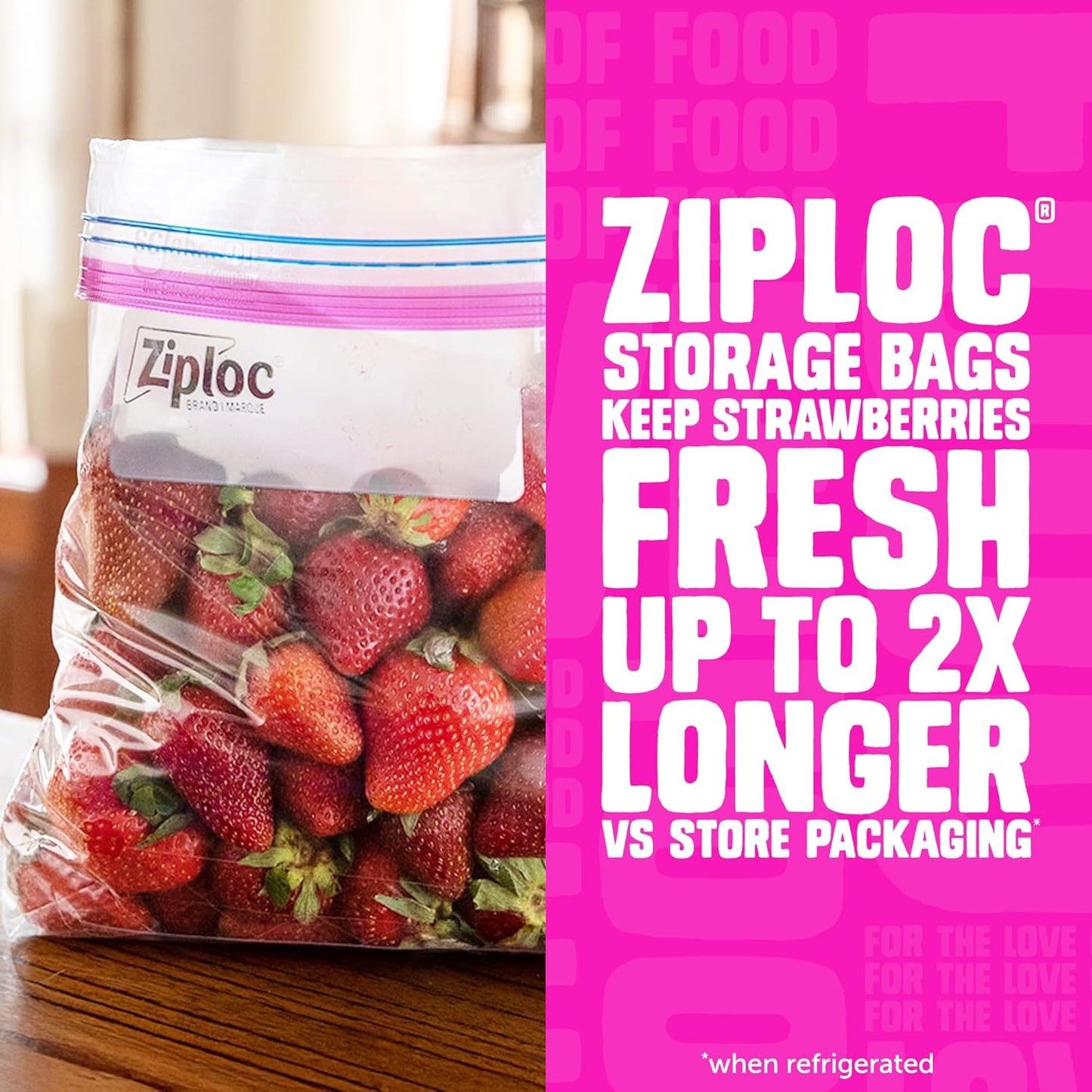 freezer-safe plastic material rated for sub-zero storage