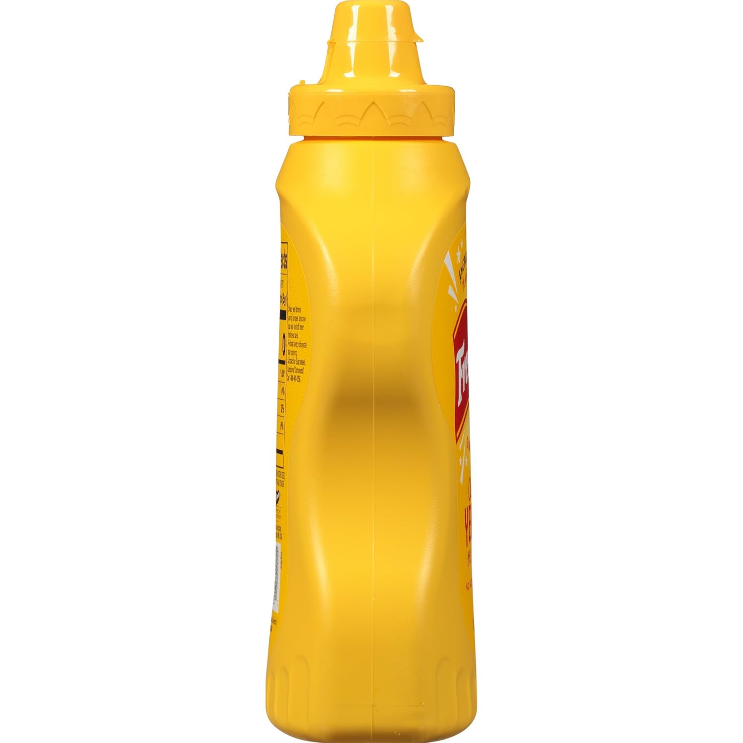 French's Easy-Squeeze Yellow Mustard – Toddler-Safe & Parent-Approved Condiment for Hot Dogs & Pretzels, 14 oz
