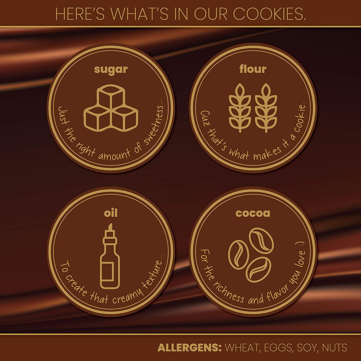 fresh-baked gourmet treats made with premium natural ingredients