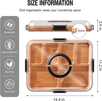 fridge-safe, dust-resistant, airtight storage that keeps snack contents visible.