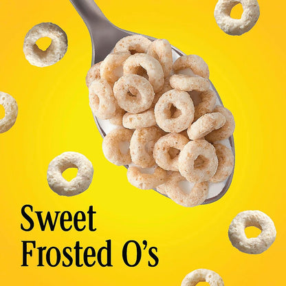frosted whole grain oat os with no artificial flavors or artificial colors
