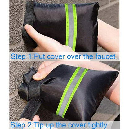 FrostGuard Hose Bib Cover – Simple, Hardware-Free Winter Protection for Intentional Homeowners, 4 Pack